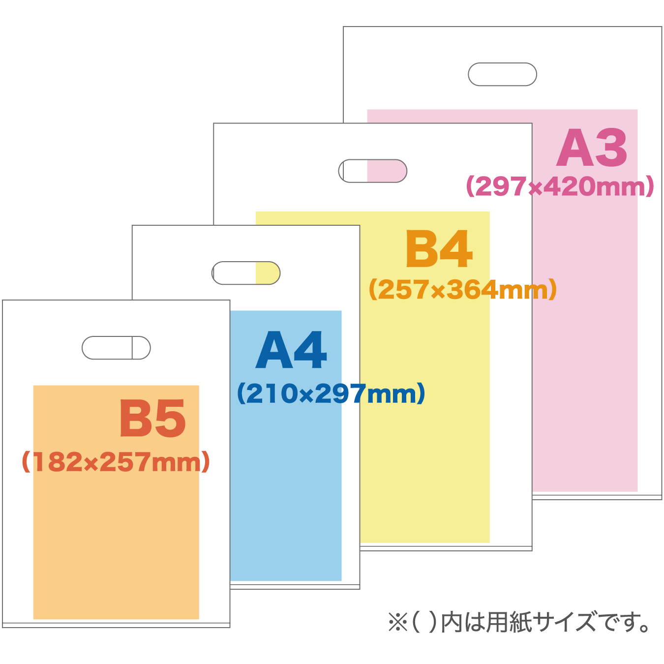 オリジナル「小判穴袋」のオーダーメイド印刷|袋の印刷通販 【刷りエール】